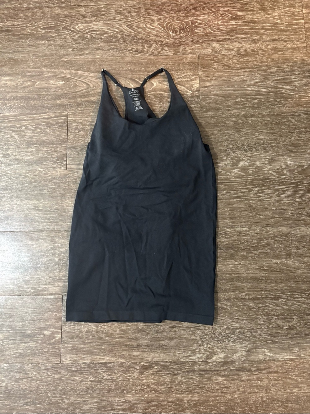 Black Racerback Tank Top - Brand:
